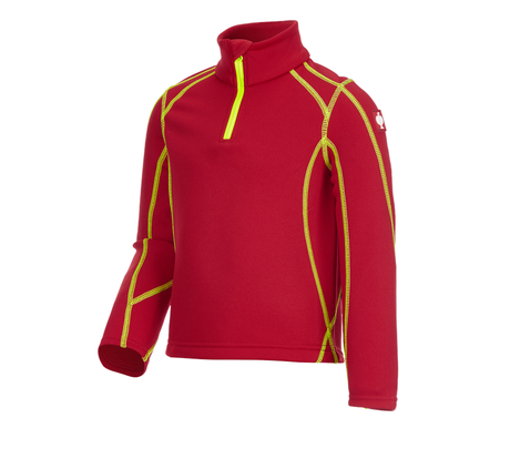 Primary image Funct.Troyer thermo stretch e.s.motion 2020 child. fiery red/high-vis yellow