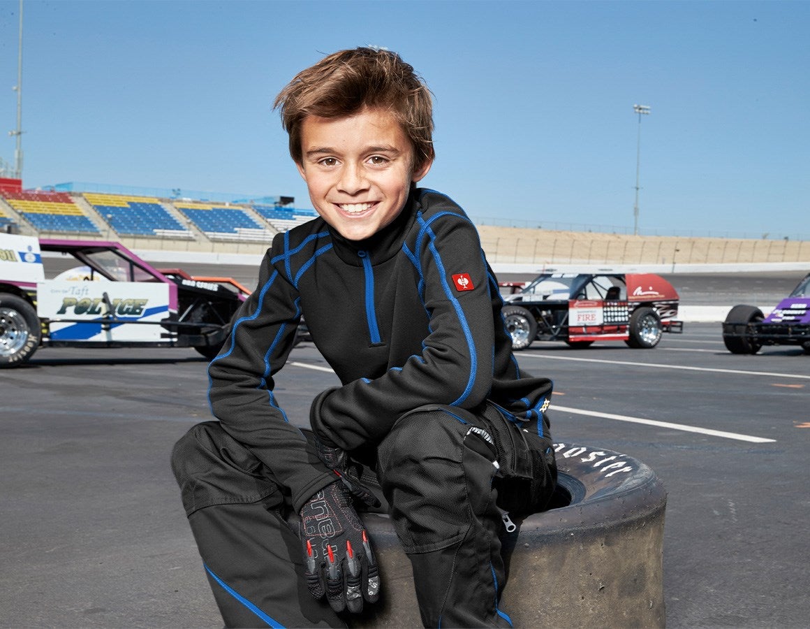 Additional image 1 Funct.Troyer thermo stretch e.s.motion 2020 child. graphite/gentianblue