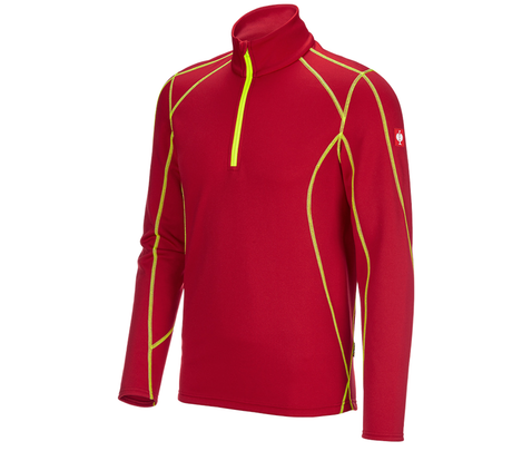 Primary image Functional-Troyer thermo stretch e.s.motion 2020 fiery red/high-vis yellow
