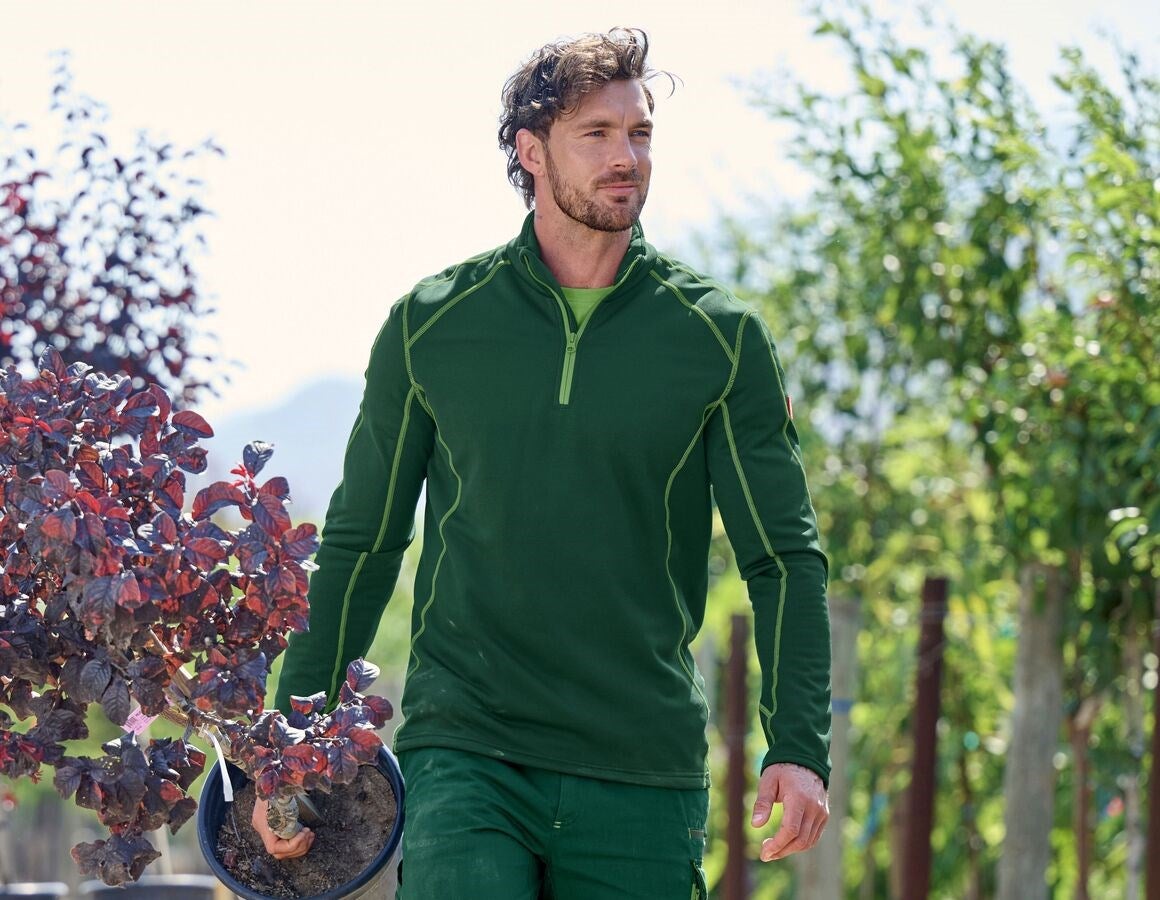 Main action image Functional-Troyer thermo stretch e.s.motion 2020 green/seagreen
