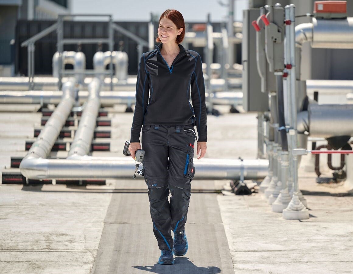 Additional image 2 Funct.-Troyer thermo stretch e.s.motion 2020, la. graphite/gentianblue