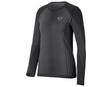 Primary image Funct.-longsleeve e.s.trail seamless-warm, ladies' black/basaltgrey
