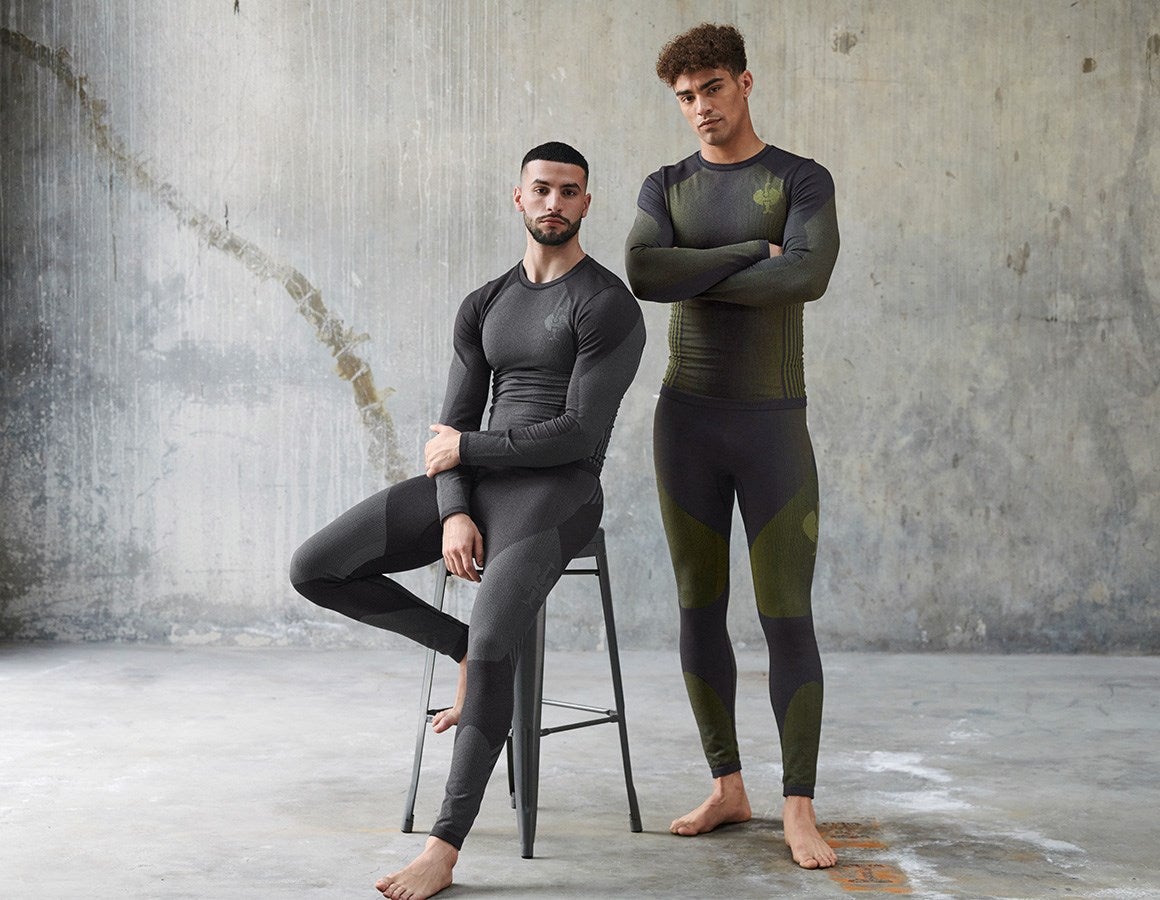 Additional image 2 Functional-longsleeve e.s.trail seamless - warm black/basaltgrey