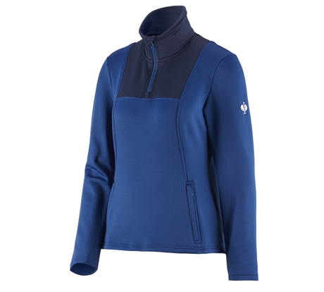 Primary image Funct.Troyer thermo stretch e.s.concrete, ladies' alkaliblue/deepblue