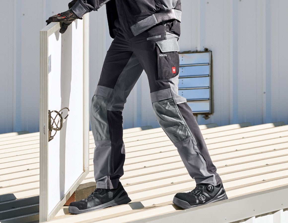 Main action image Functional trousers e.s.dynashield cement/graphite
