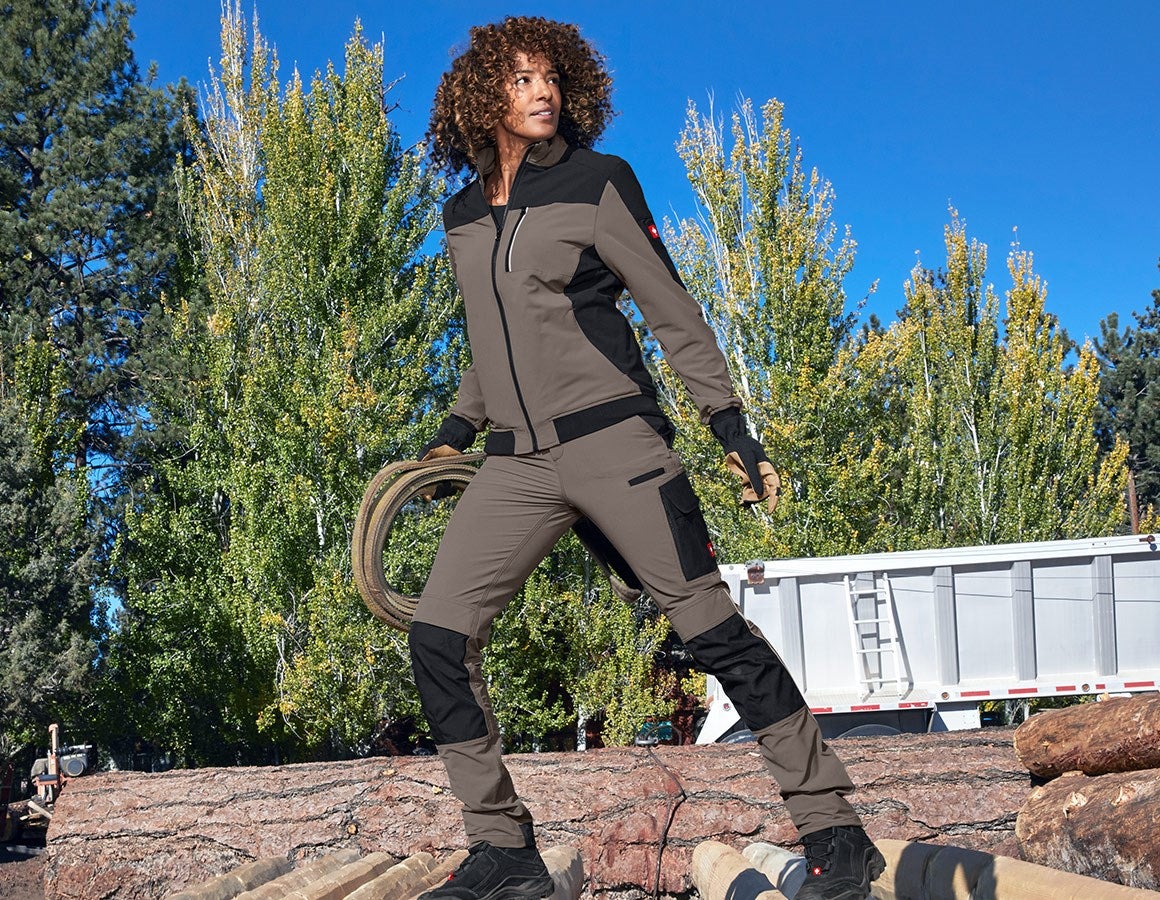 Additional image 1 Functional jacket e.s.dynashield, ladies' stone/black