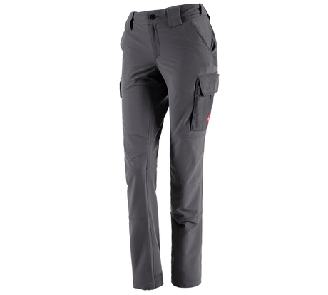 Primary image Funct. cargo trousers e.s.dynashield solid, ladies anthracite