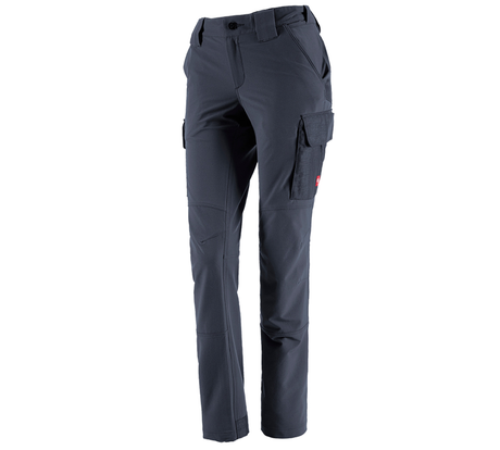 Primary image Funct. cargo trousers e.s.dynashield solid, ladies pacific