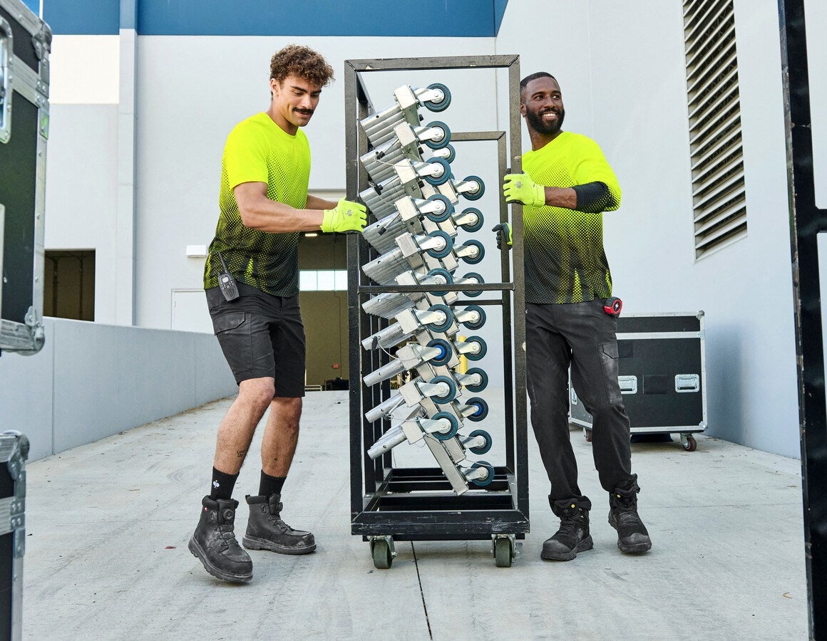 Additional image 3 Functional longsleeve e.s.t:aktik high-vis yellow/black