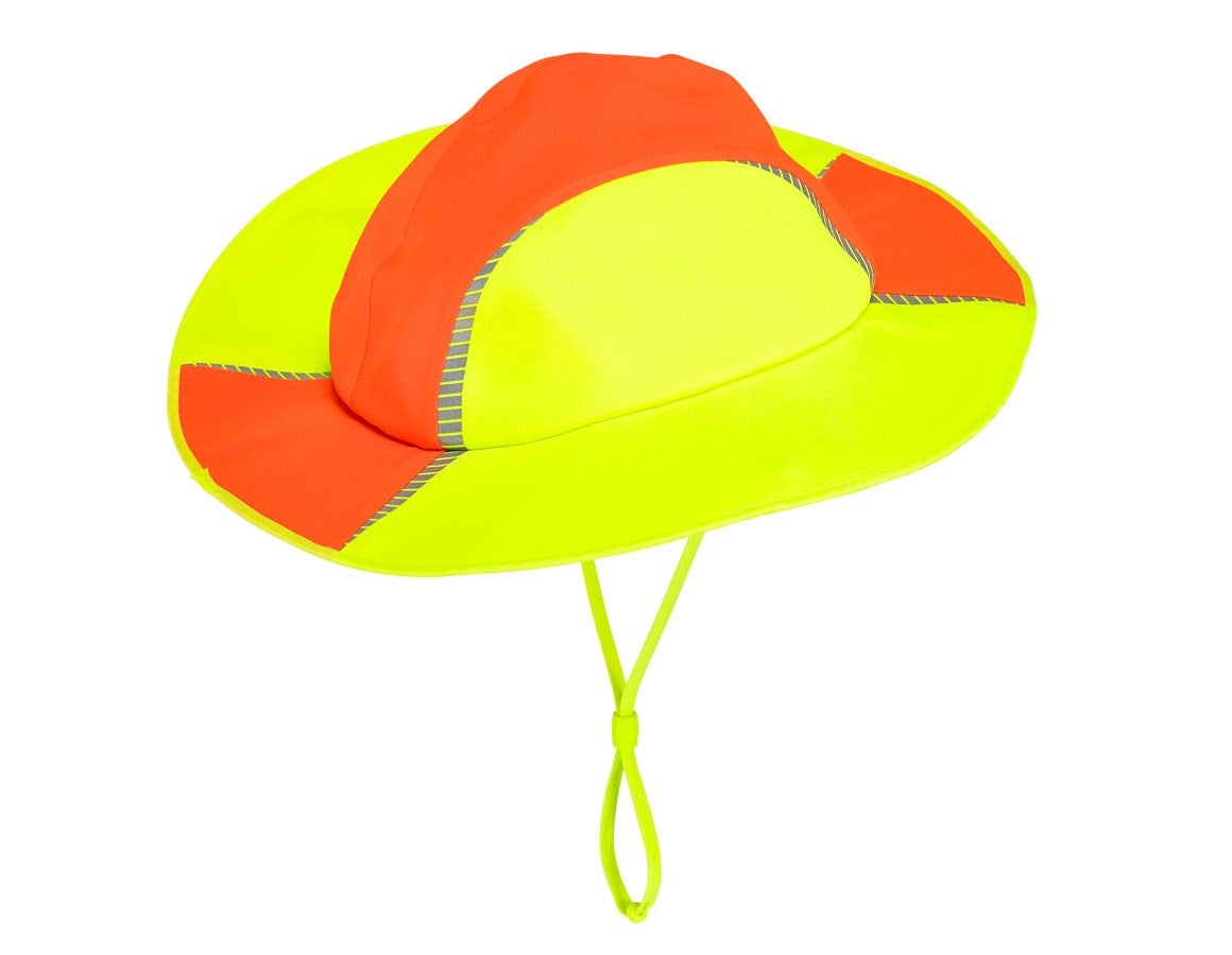 Primary image Functional rain hat e.s.motion 2020 high-vis orange/high-vis yellow