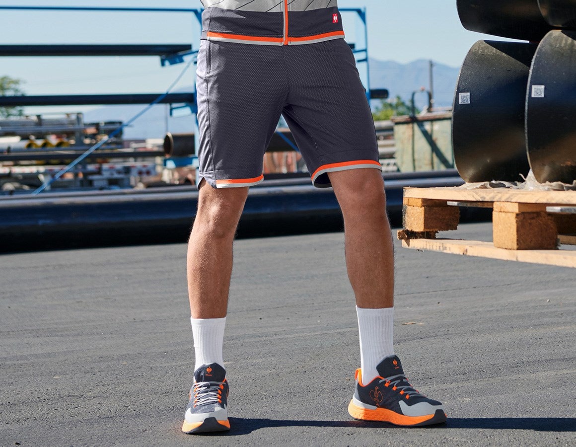 Additional image 2 Functional shorts e.s.ambition navy/high-vis orange