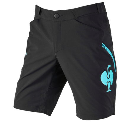Primary image Functional short e.s.trail black/lapisturquoise