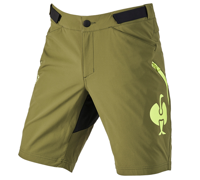 Primary image Functional short e.s.trail junipergreen/limegreen