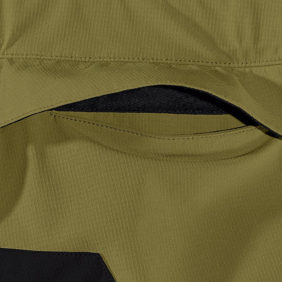 Detailed image Functional shorts e.s.trail, ladies' junipergreen/limegreen