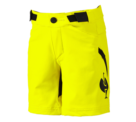 Primary image Functional short e.s.trail, children's acid yellow/black