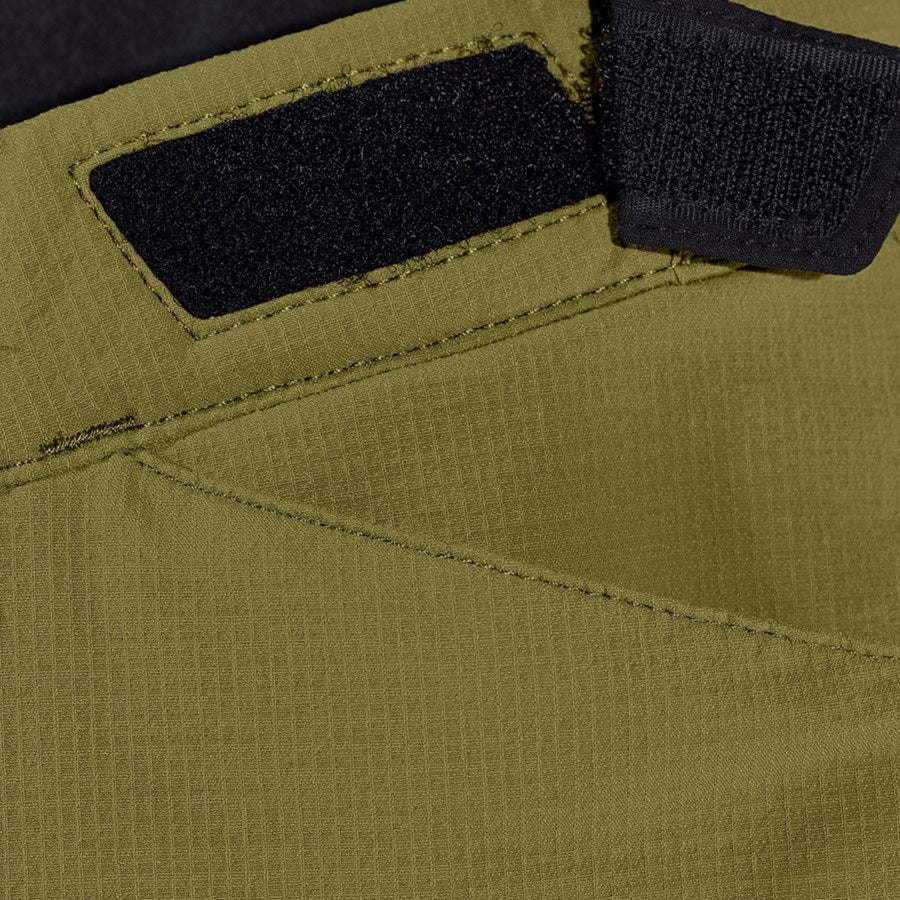 Detailed image Functional short e.s.trail, children's junipergreen/limegreen