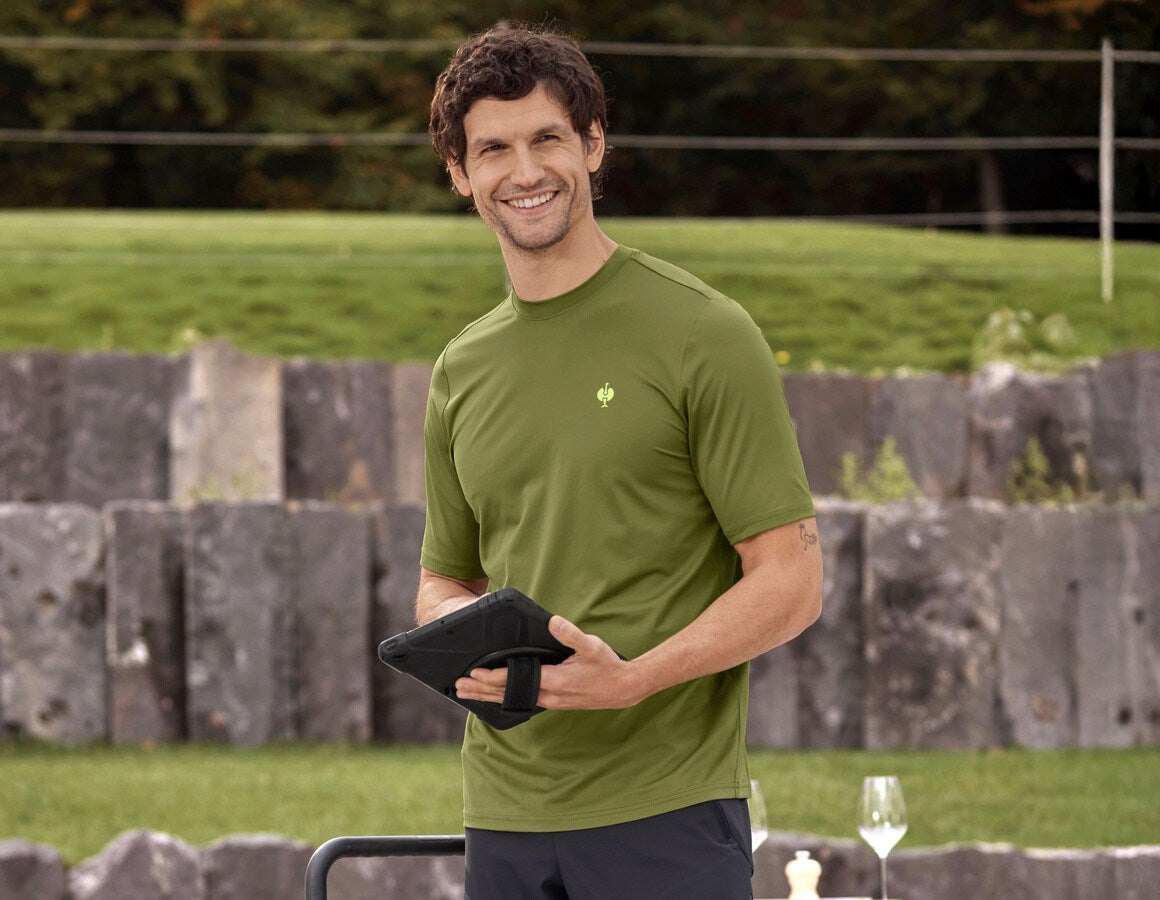 Additional image 3 Functional t-shirt UV e.s.trail junipergreen/limegreen
