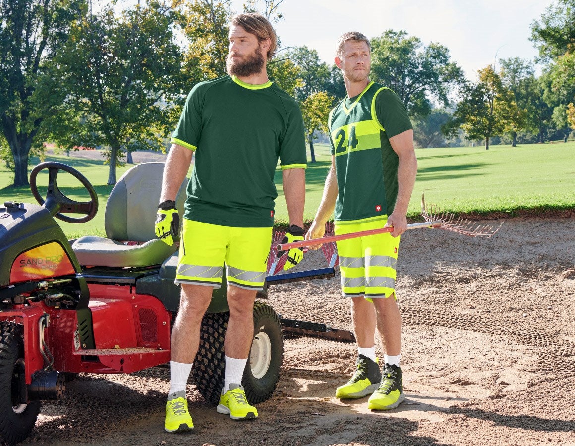 Additional image 2 Functional t-shirt e.s.ambition green/high-vis yellow
