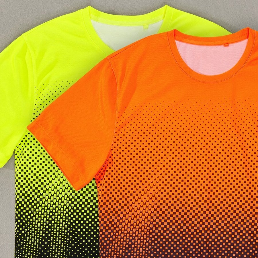Detailed image Functional t-shirt e.s.t:aktik high-vis yellow/black