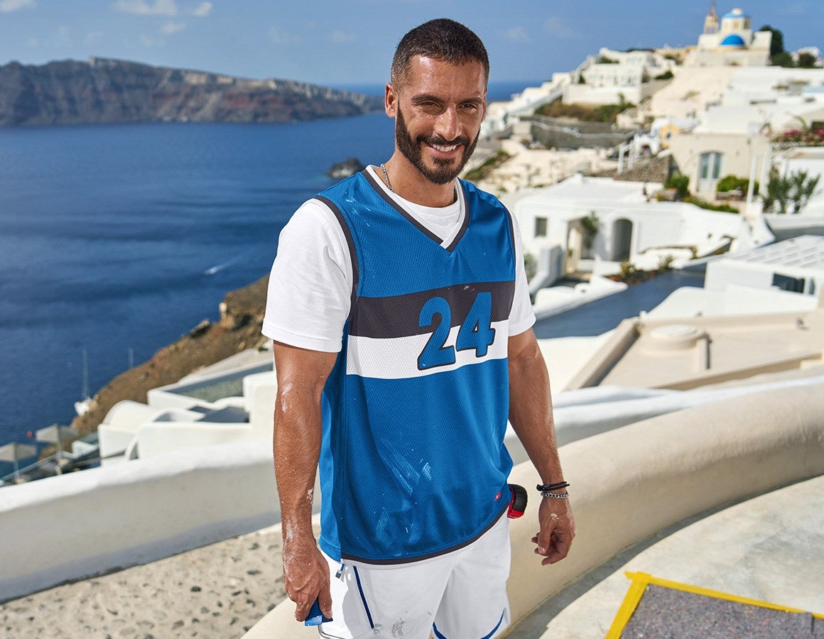 Additional image 3 Functional tank-shirt e.s.ambition gentianblue/graphite