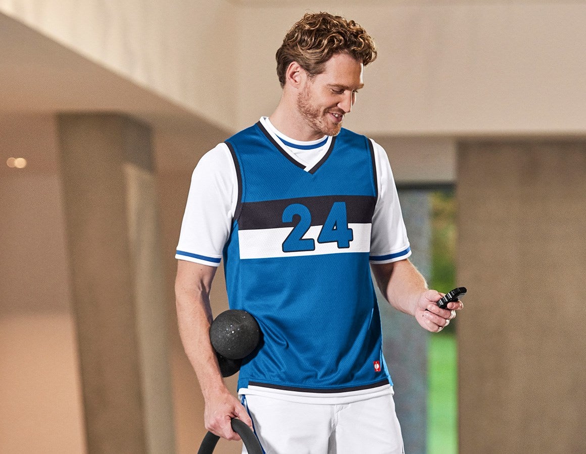 Additional image 5 Functional tank-shirt e.s.ambition gentianblue/graphite