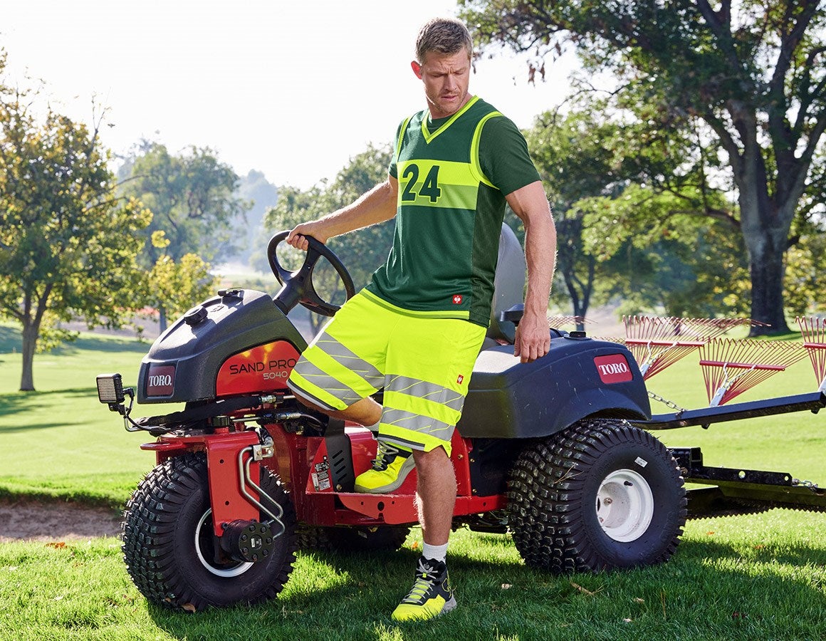 Additional image 2 Functional tank-shirt e.s.ambition green/high-vis yellow