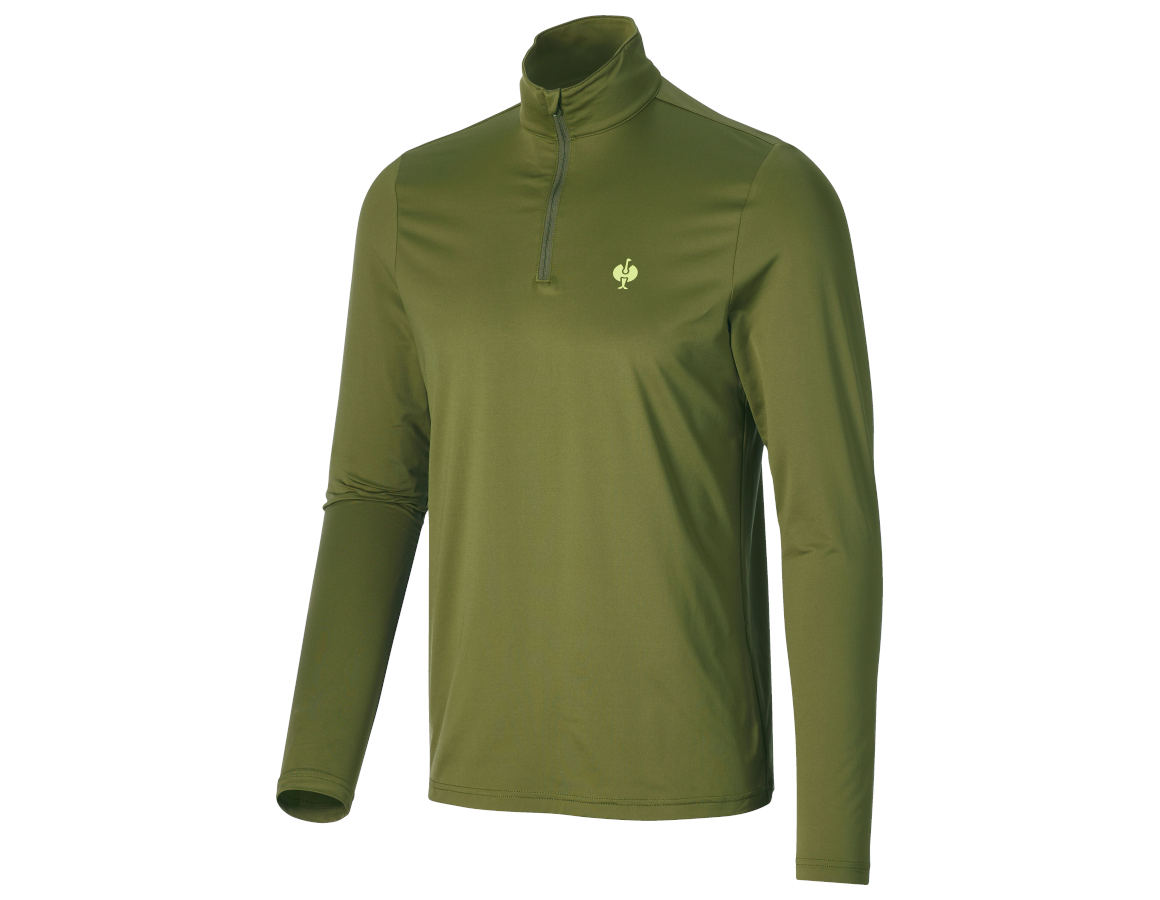 Primary image Functional troyer-longsleeve UV e.s.trail junipergreen/limegreen