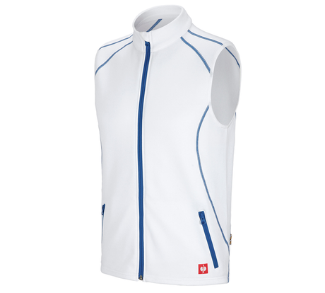 Primary image Function bodywarmer thermo stretch e.s.motion 2020 white/gentianblue