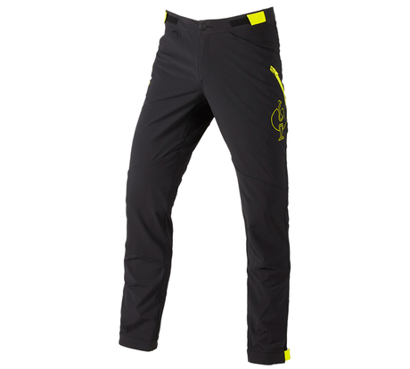 Primary image Functional trousers e.s.trail black/acid yellow