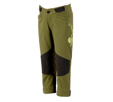 Primary image Functional trousers e.s.trail, children's junipergreen/limegreen