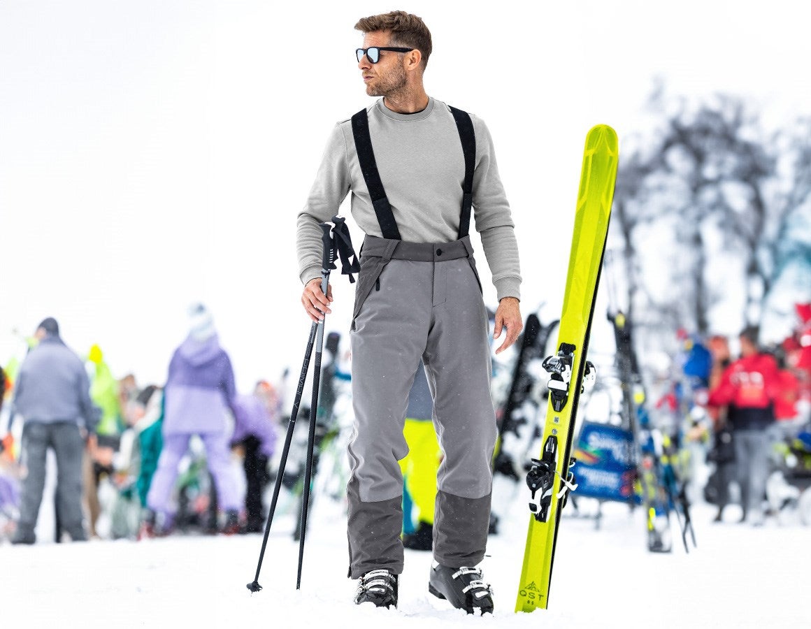 Main action image Functional trousers e.s.trail snow carbongrey/basaltgrey