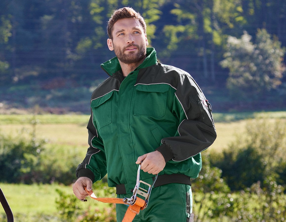 Main action image Functional jacket e.s.image green/black