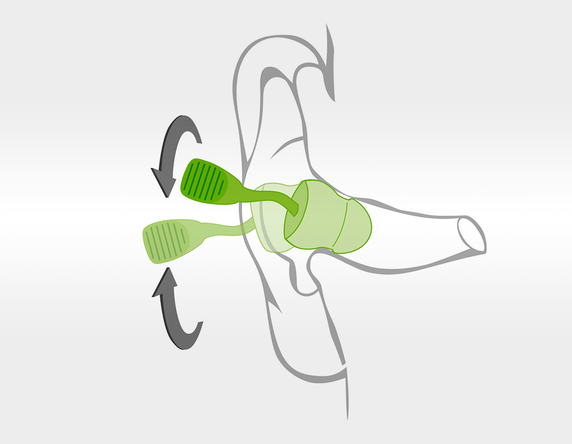 Additional image 1 Ear plugs Twisters green