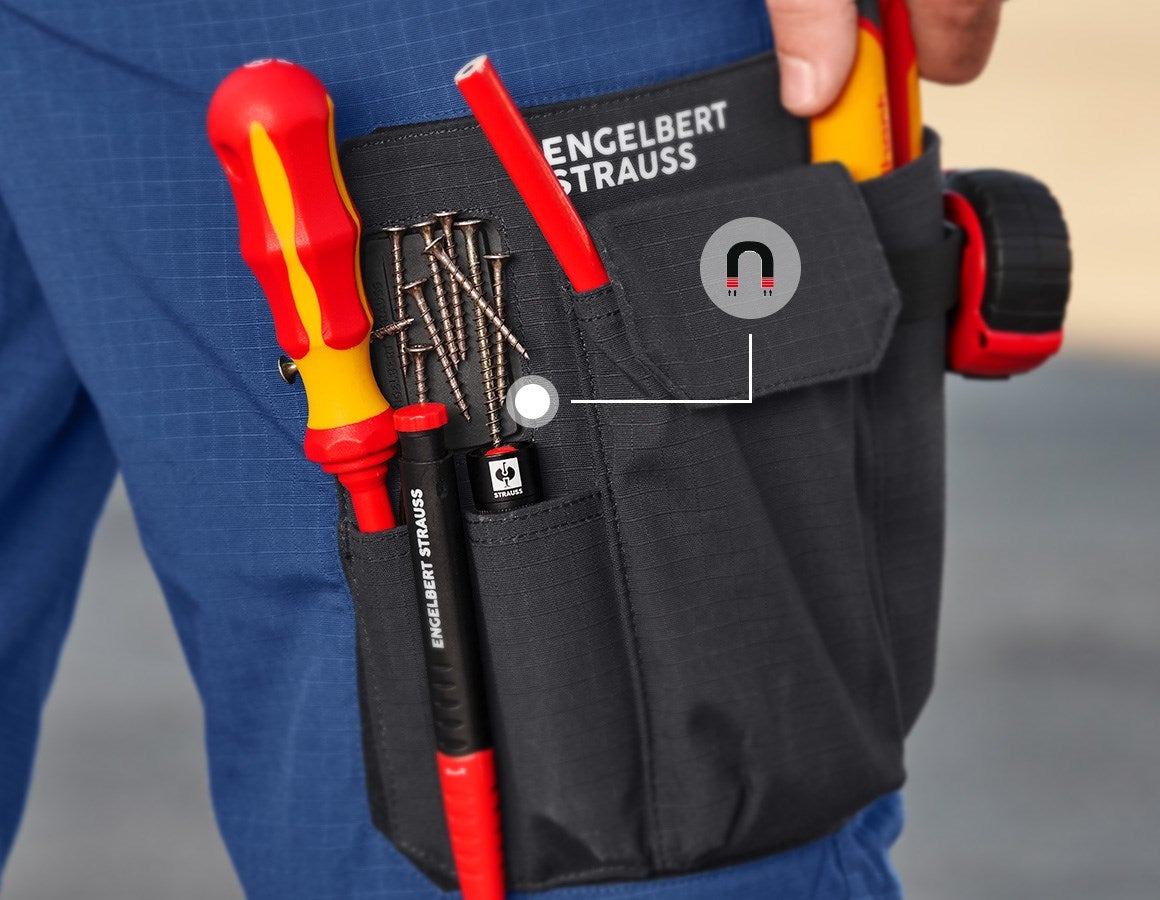 Additional image 1 Large tool bag e.s.tool concept, left black