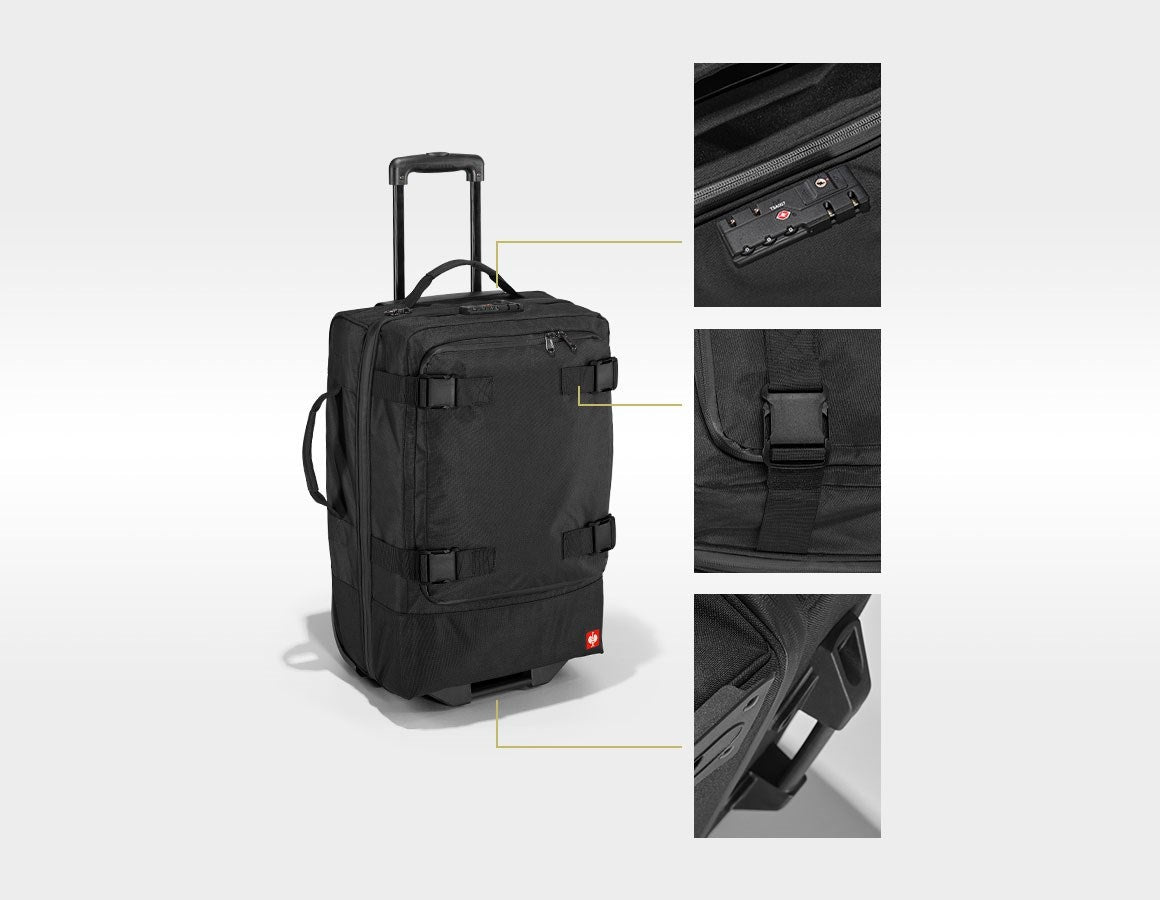 Additional image 1 Carry-on roller suitcase e.s.work&travel black