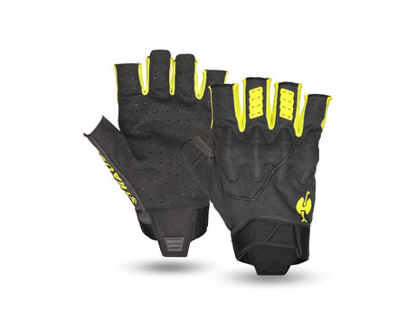 Primary image Gloves e.s.trail, short black/acid yellow