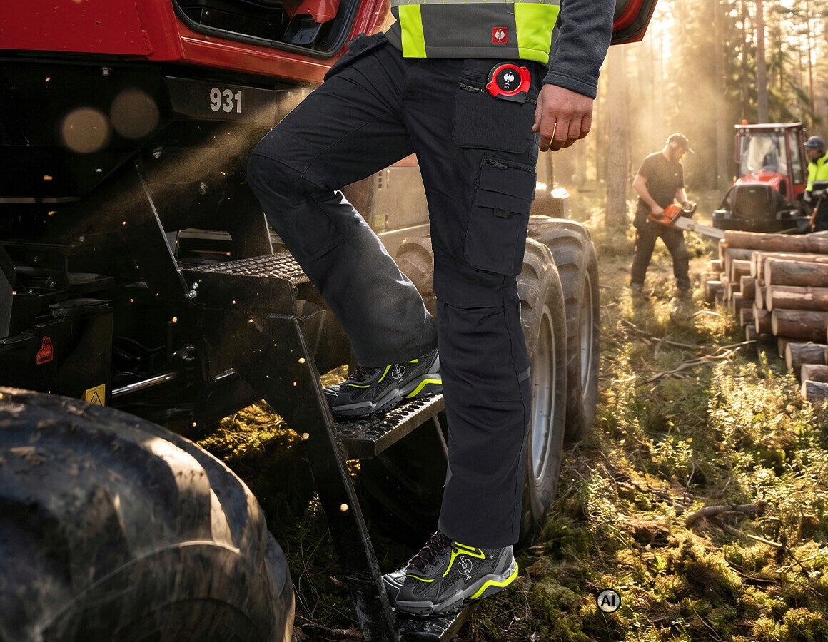 Additional image 3 Holster trousers e.s.line.nordic canvas black - AI generated / modified