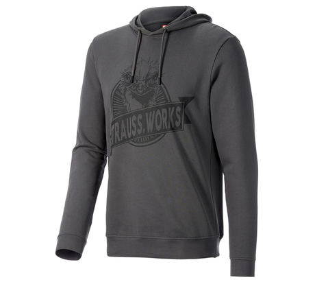 Primary image Hoody sweatshirt e.s.iconic works carbongrey