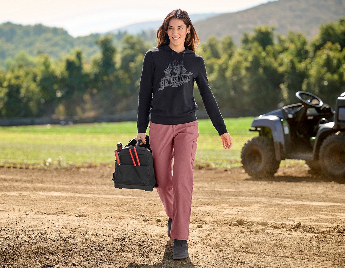 Additional image 2 Hoody sweatshirt e.s.iconic works, ladies' black