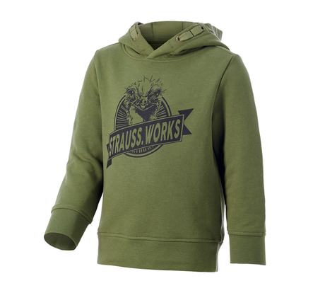 Primary image Hoody sweatshirt e.s.iconic works, children's mountaingreen