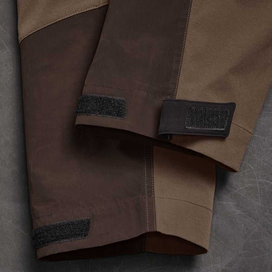Detailed image Hybrid functional trousers e.s.trail chestnut/hazelnut