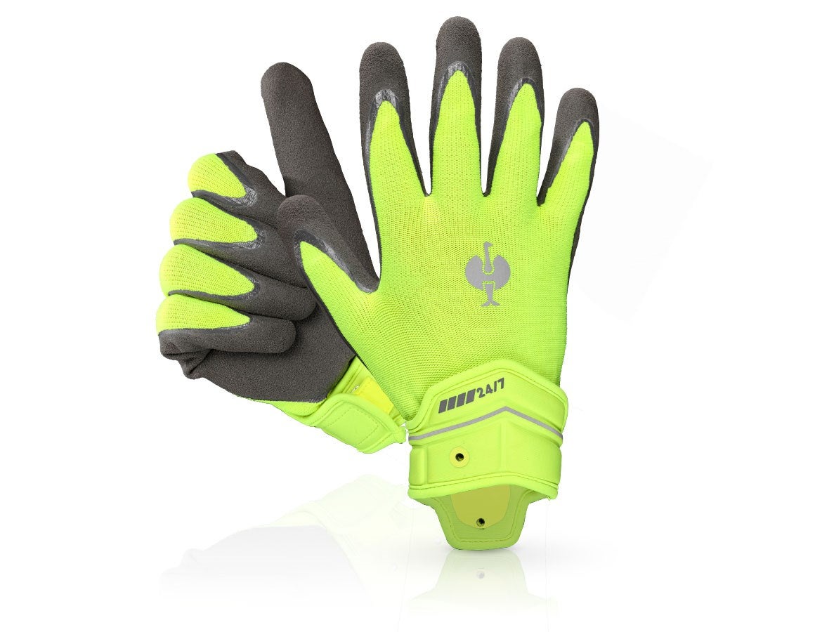 Primary image Hybrid gloves e.s.motion 24/7 high-vis yellow/anthracite