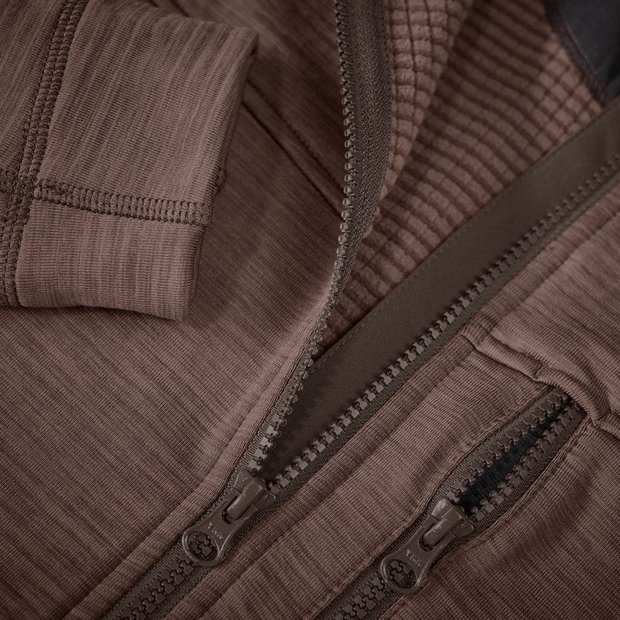 Detailed image Jacket isocell e.s.dynashield chestnut melange