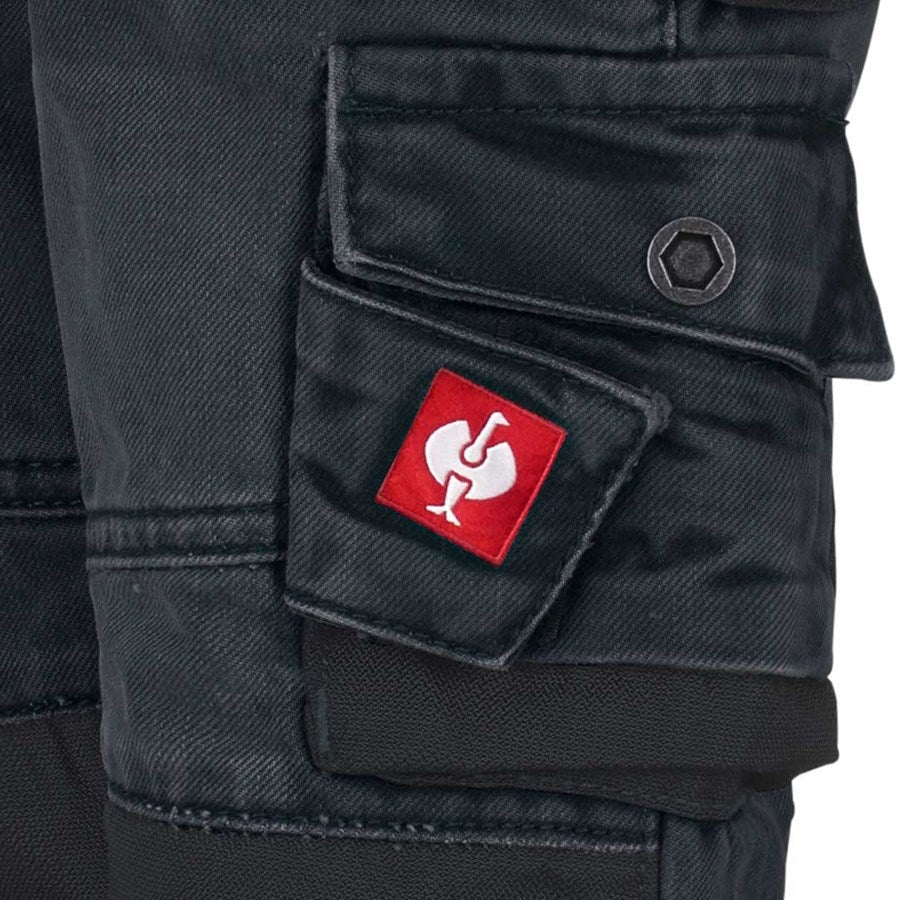 Detailed image Jeans e.s.motion denim, children's graphite