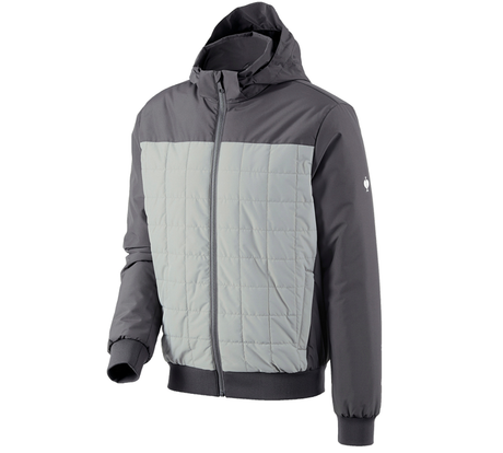 Primary image Hooded pilot jacket e.s.concrete anthracite/pearlgrey