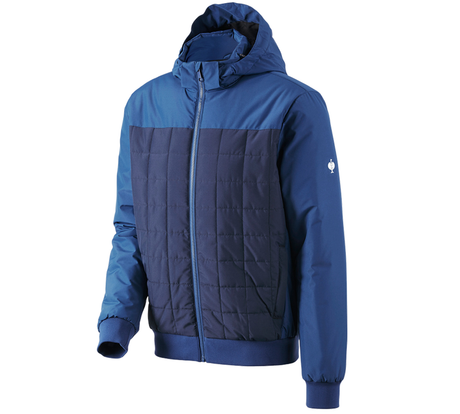 Primary image Hooded pilot jacket e.s.concrete alkaliblue/deepblue