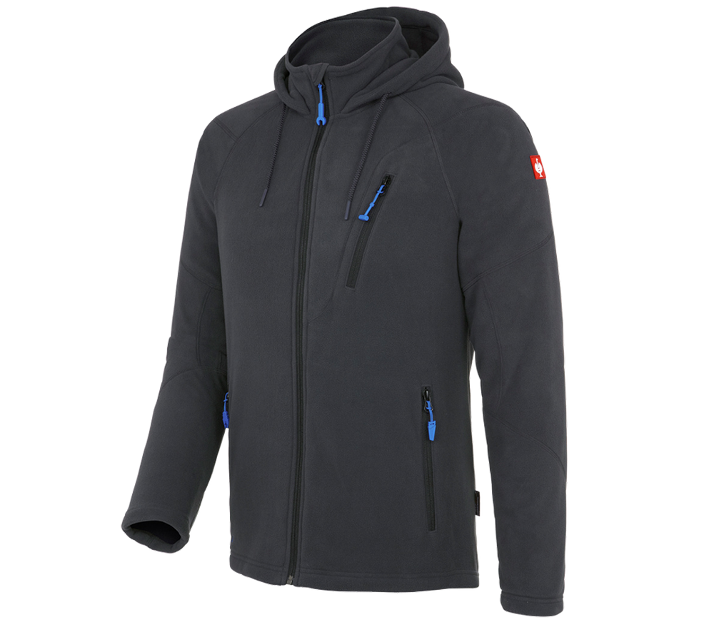 Primary image Hooded fleece jacket e.s.motion 2020 graphite