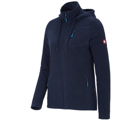 Primary image Hooded fleece jacket e.s.motion 2020, ladies' navy
