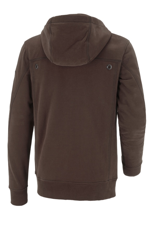 Secondary image Hooded jacket cotton e.s.roughtough bark