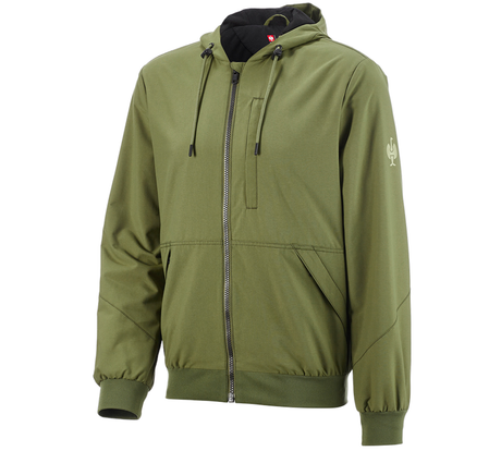 Primary image Hooded jacket e.s.iconic mountaingreen